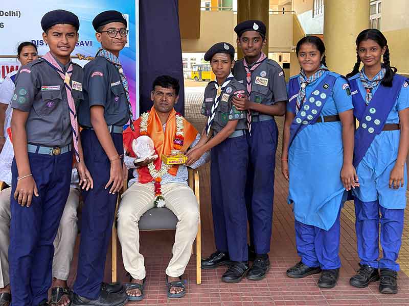 Kargil Vijay Diwas Celebration at KLE Mahadevappanna Munavalli School, Gokak
