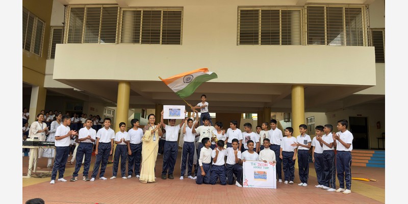 ๐ National Sports Day Celebration at KLE Mahadevappanna Munavalli School, Gokak ๐