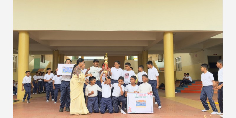 ๐ National Sports Day Celebration at KLE Mahadevappanna Munavalli School, Gokak ๐