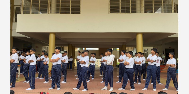 ๐ National Sports Day Celebration at KLE Mahadevappanna Munavalli School, Gokak ๐