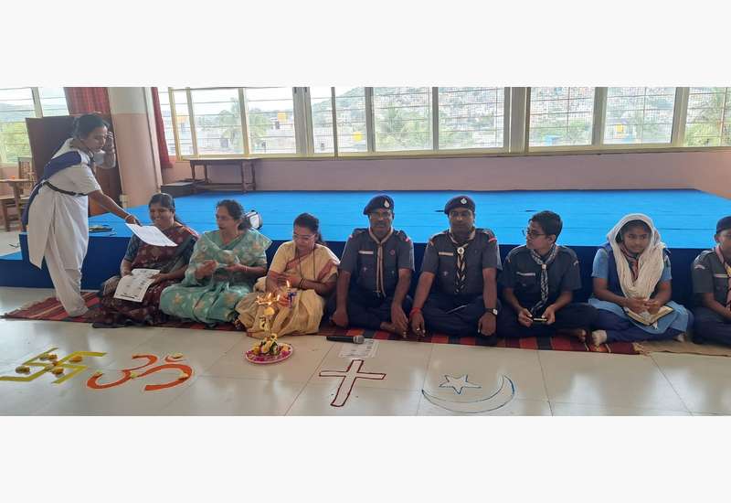 Celebrated Shri Lal Bahadur Shastri Ji and Mahatma Gandhiji